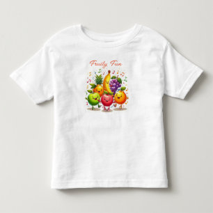 Bebé Camiseta Clipart de Fruits Bailarines