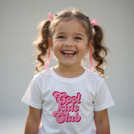 Bebé Camiseta Club de Niños Geniales Rosa Niñas de Moda