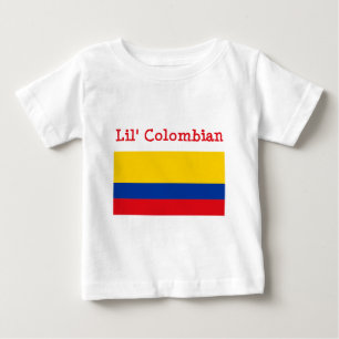 Bebé Camiseta colombiana de Lil