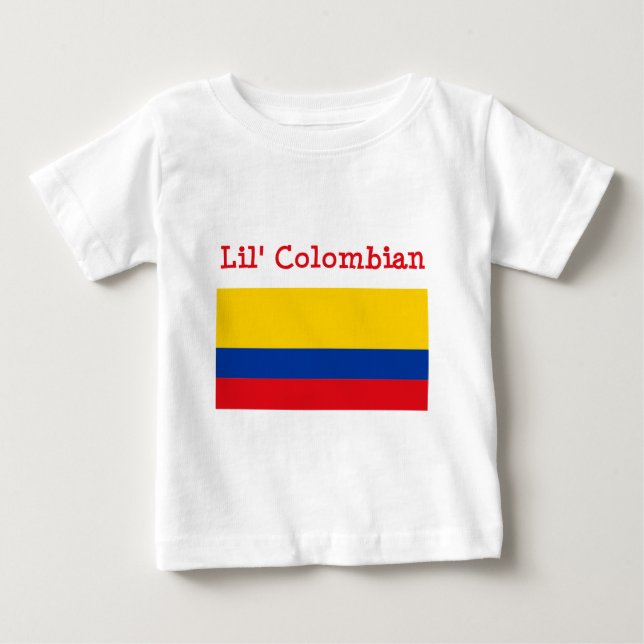 Bebé Camiseta colombiana de Lil (Anverso)