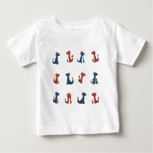 Bebé Camiseta con diseño de dinosaurio