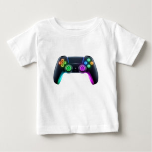 Bebé Camiseta con logotipo del controlador de juegos de
