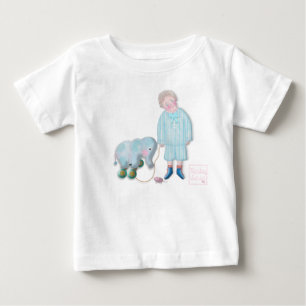 Bebé Camiseta con volantes para niña pequeña de babyLai