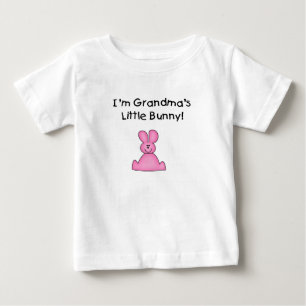 Bebé Camiseta conejita (Chica) de la abuela