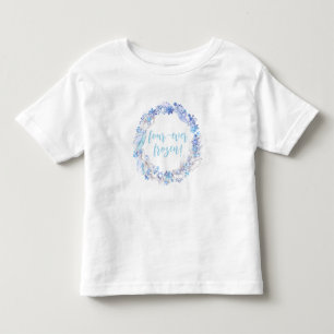 Bebé Camiseta congelada de cumpleaños número 4