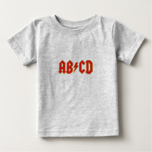 Bebé Camiseta de Ab/Cd
