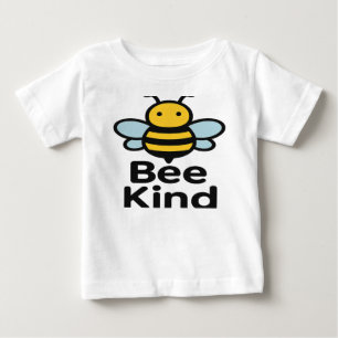 Bebé Camiseta de abeja linda Bee Kind Gráfico de cita