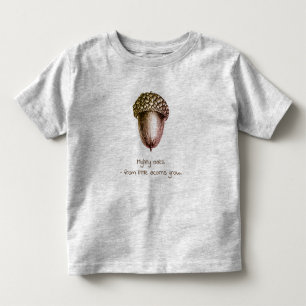 Bebé Camiseta de Acción de Gracias de Little Acorn