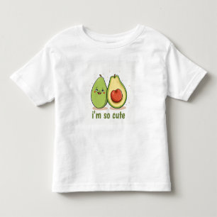 Bebé Camiseta de Aguacate Lindo Regalo Niños