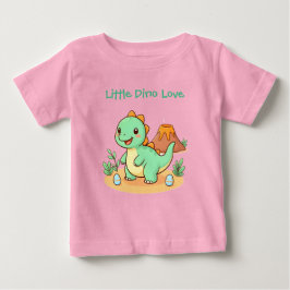 Bebé Camiseta de Algodón - Diversión de Dinosaurios