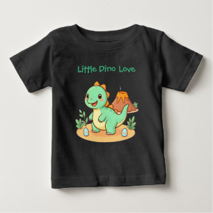 Bebé Camiseta de algodón para bebé/niño pequeño Dinosau