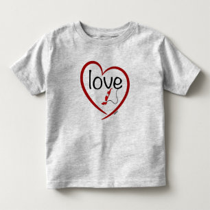 Bebé Camiseta de amor al vacío