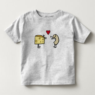 Bebé Camiseta de amor de Macaroni y Queso