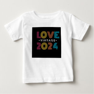 Bebé Camiseta de amor más vendida de 2024 – Diseño de c