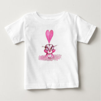 Bebé Camiseta de amor para conejo