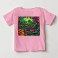 Camiseta de animales exóticos de la jungla