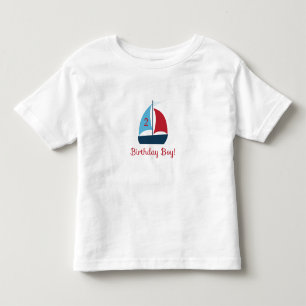Bebé Camiseta de Aniversario de la Nacimiento del Barco