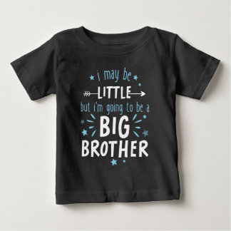 Bebé Camiseta de Anuncio de Hermano Mayor Niño Pequeño 