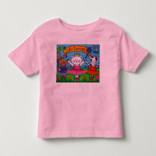 Bebé Camiseta de aro de amigos bailarinas