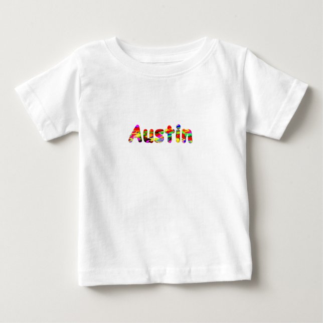 Bebé Camiseta de Austin (Anverso)