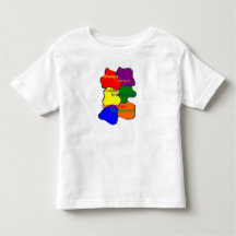 Camiseta de autismo infantil única