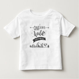 Bebé Camiseta de aventura salvaje onederful para niños