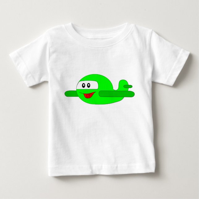 Bebé Camiseta de avión (Anverso)