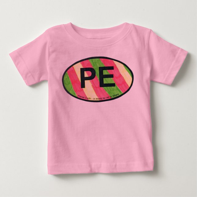 Bebé Camiseta de Baby Planet Earth (Anverso)