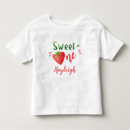 Bebé Camiseta de bebe fresa Camiseta Berry dulce una ca