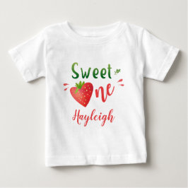 Bebé Camiseta de bebe fresa Camiseta Berry dulce una ca