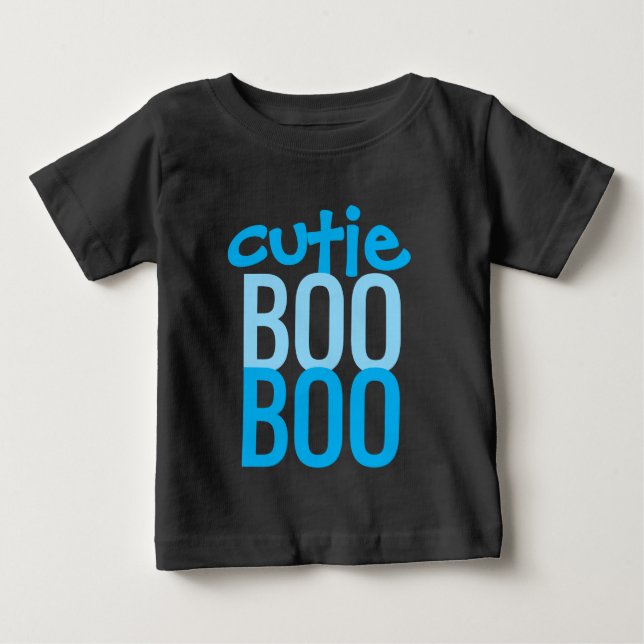 Bebé Camiseta de bebé: HALLOWEEN Cutie Boo #4 (Anverso)