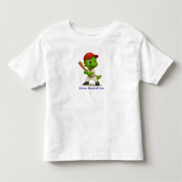 Bebé Camiseta de béisbol de dinosaurio linda