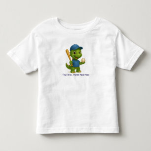 Bebé Camiseta de béisbol de dinosaurio linda para niños