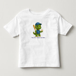 Bebé Camiseta de béisbol de dinosaurio linda para niños