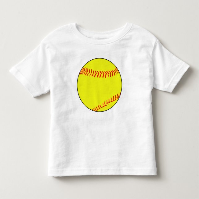 Bebé Camiseta de béisbol suave para niños personalizabl (Anverso)
