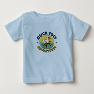 Bebé Camiseta de bicicleta de Personalizado de Ducky Ri