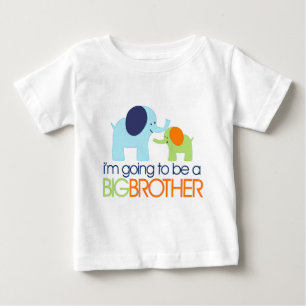 Bebé Camiseta de Big Brother Elephant