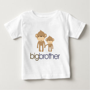 Bebé Camiseta de Big Brother Monkey