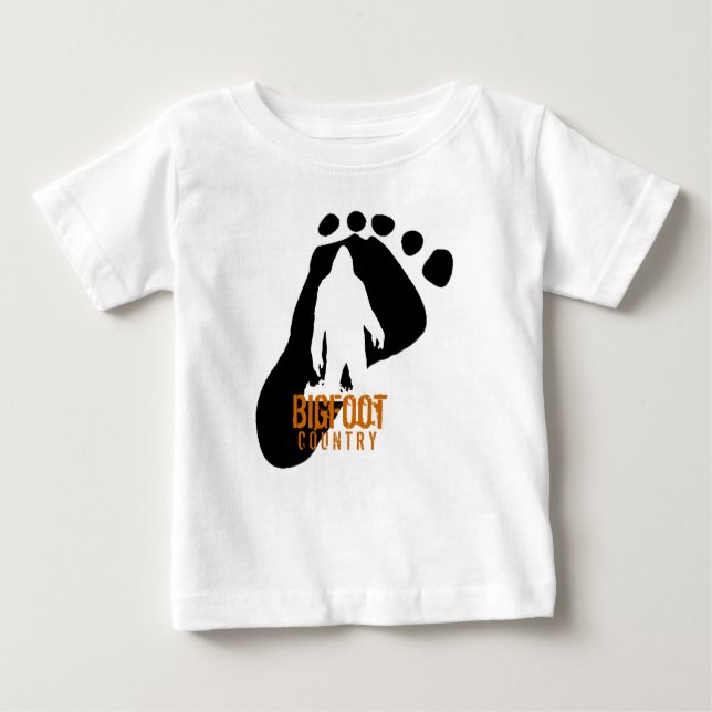 Bebé Camiseta de Bigfoot de los niños (Anverso)