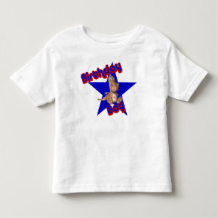 Bebé Camiseta de Birday Boy Cute Dinosaur