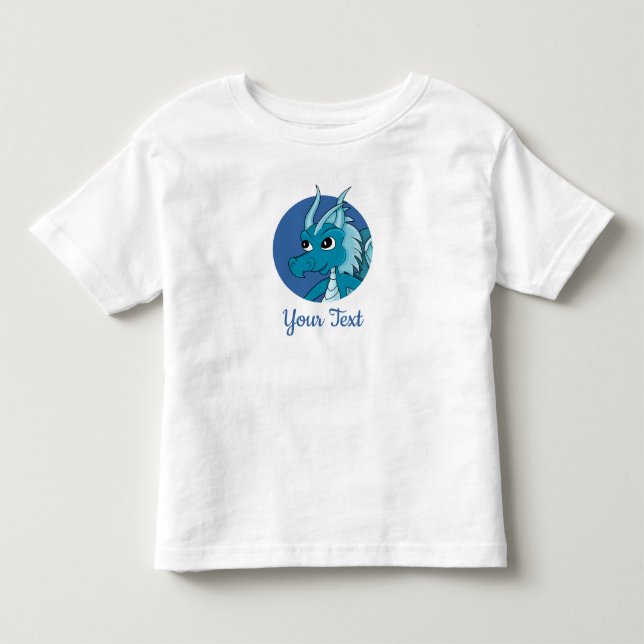 Bebé Camiseta de Blue Dragon (Anverso)