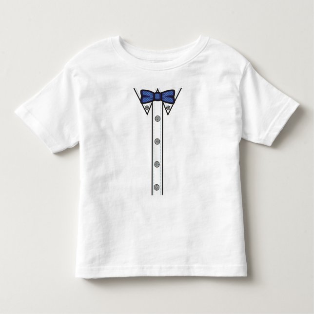 Bebé Camiseta de Bow Tie (Anverso)