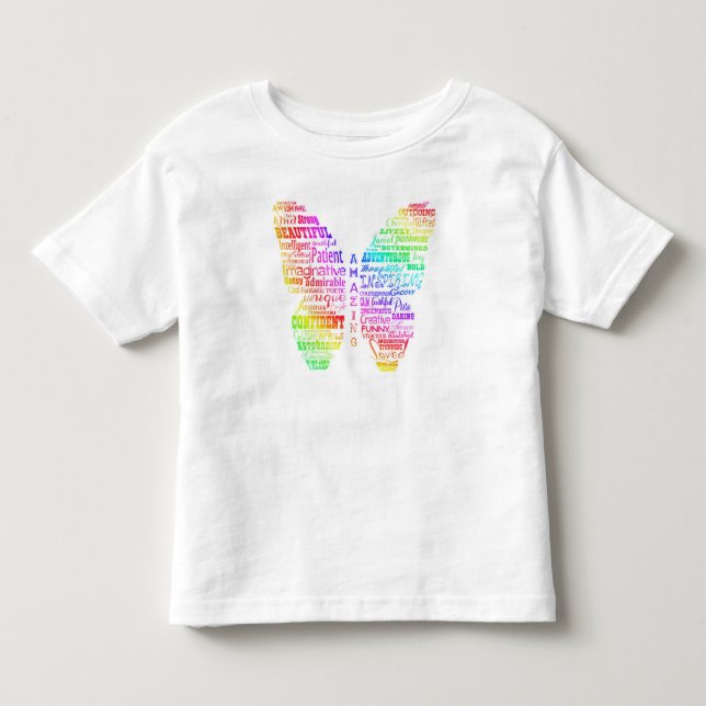 Bebé Camiseta de Buterfly (Anverso)