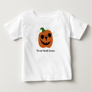 Bebé Camiseta de calabaza más fría de Halloween para ni