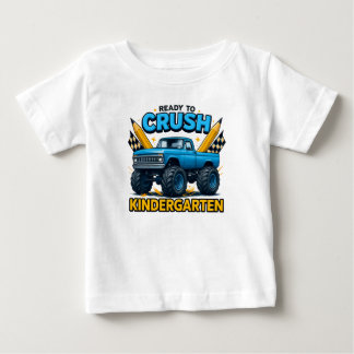 Bebé Camiseta de Camión Monstruo de Jardín de Infancia