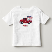 Camiseta de Camioneta Personalizada 4 de Julio