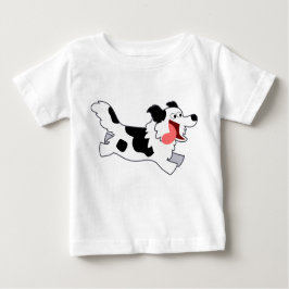 Bebé Camiseta De Camiseta De Collie De Personalizado En