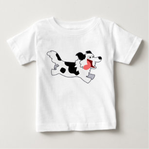 Bebé Camiseta De Camiseta De Collie De Personalizado En