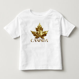 Bebé Camiseta de Canadá Baby Shirt Gold Canada