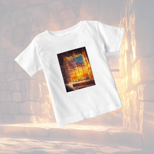 Bebé Camiseta de Celebración de Resurrección de Pascua